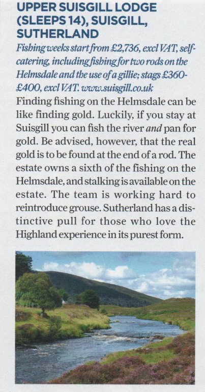 Salmon fishing on the River Helmsdale